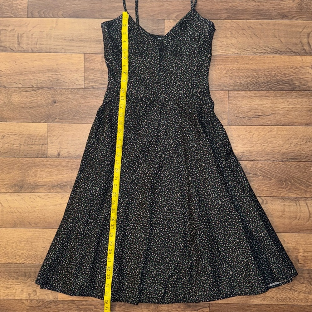 Betsey Johnson New York Size 4 Vintage Calico Cotton Floral Retro Rare Dress 90s - Picture 7 of 17